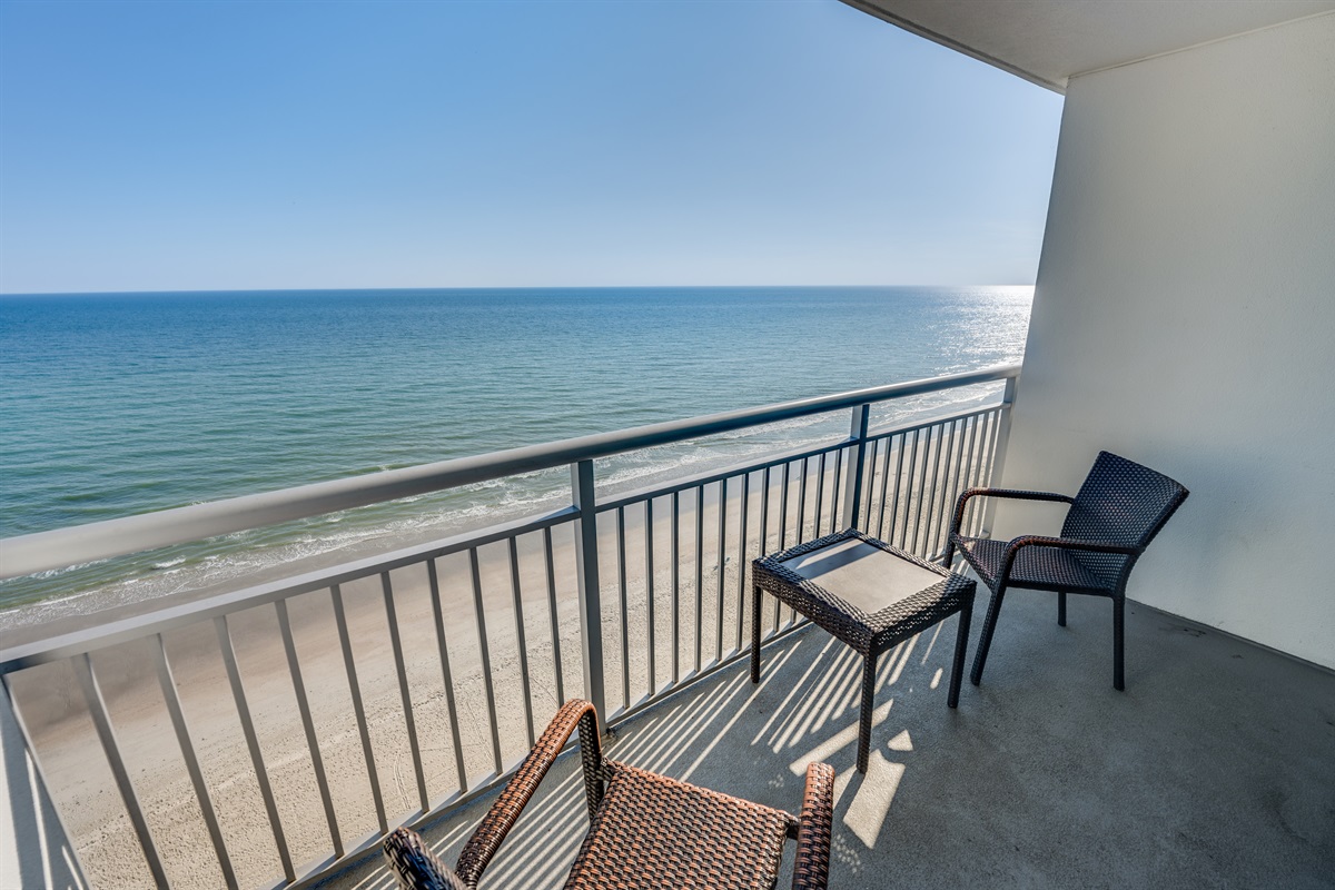 Breathtaking Views from Balcony!