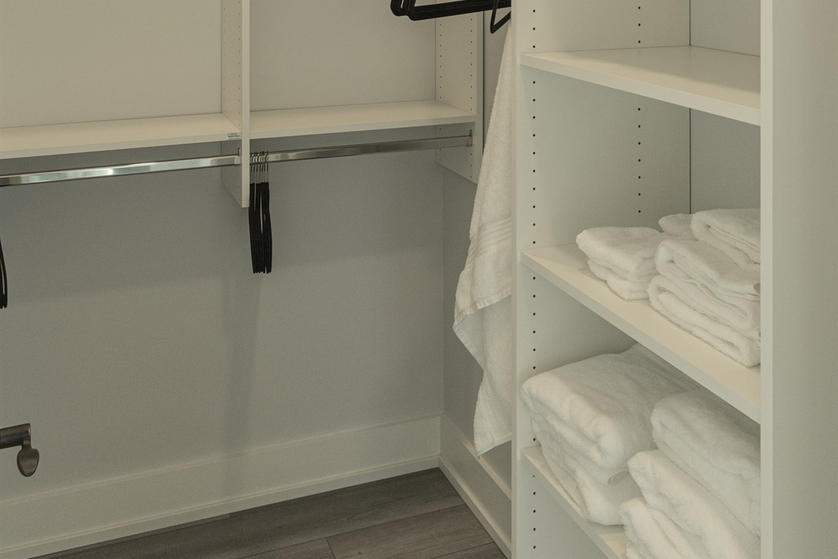 Master closet
