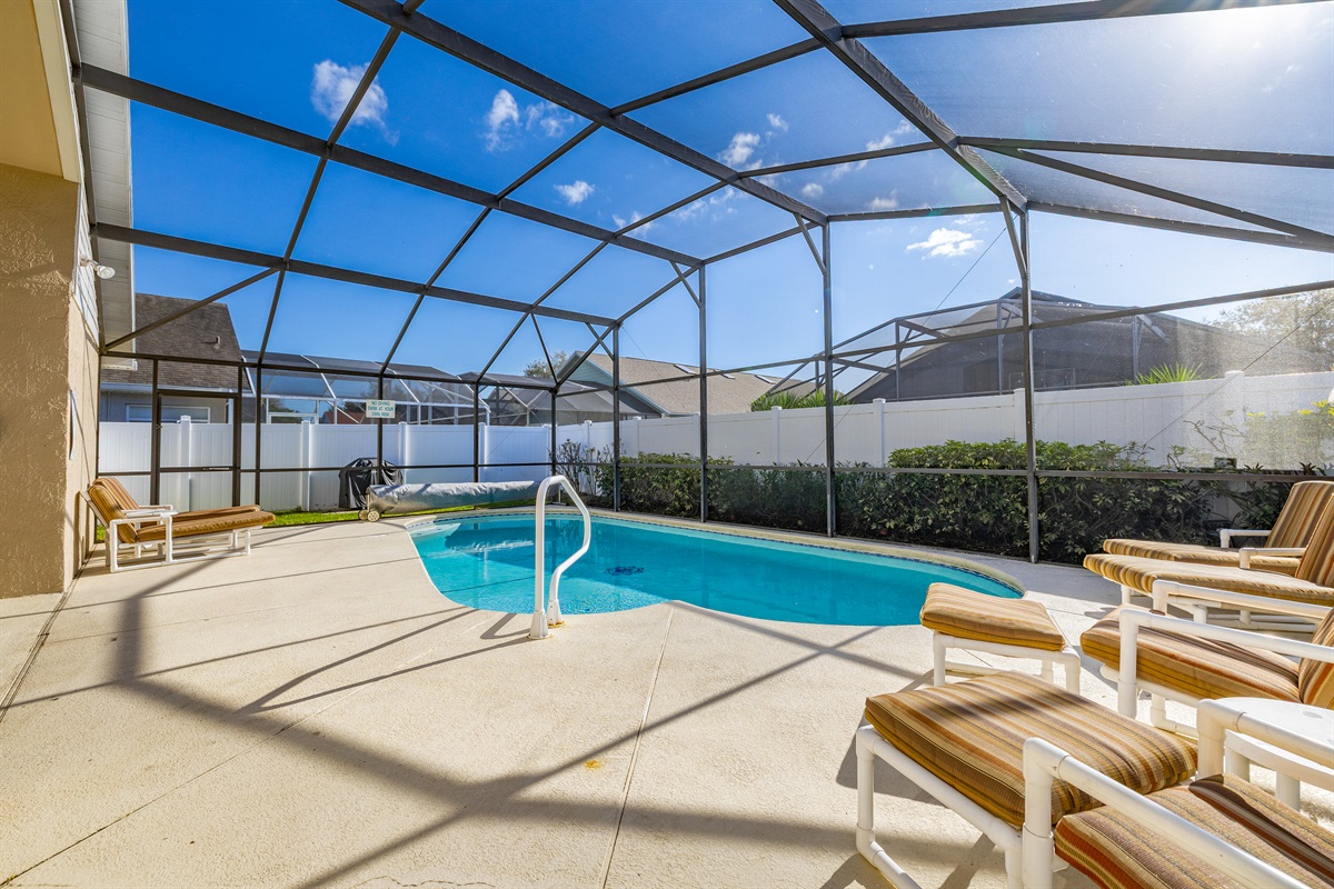 So much room on this oversized sun deck!
