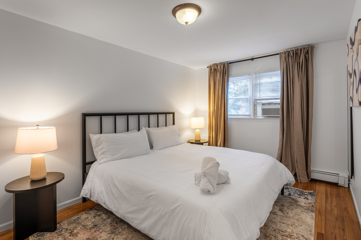 Bedroom 1 with  King Bed 