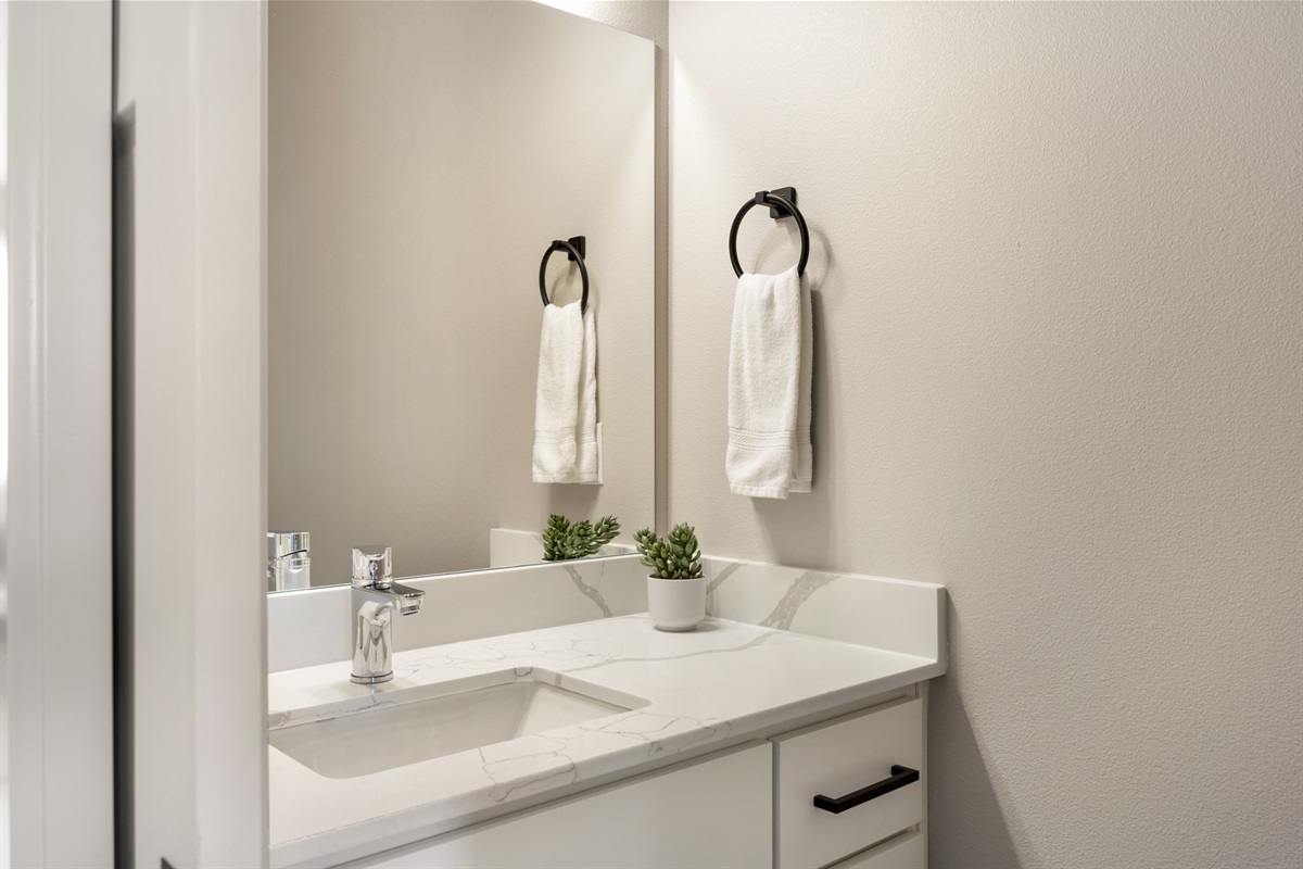 Downstairs half bathroom