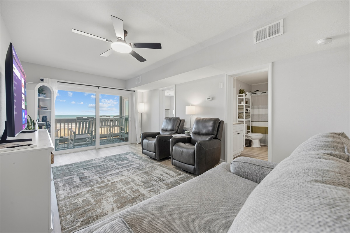 Triple electric recliners!