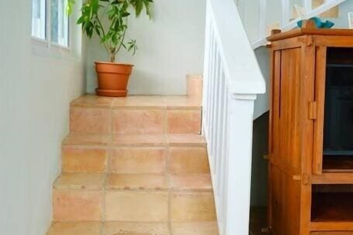 Let's go upstairs and see the bedroom space.