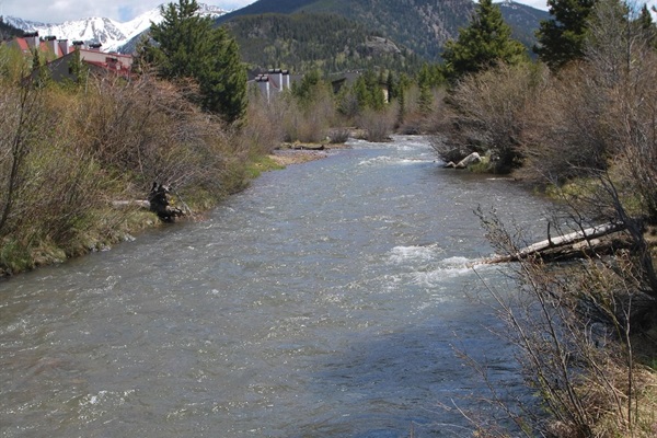 Snake River looking east towards the Continental Divide.