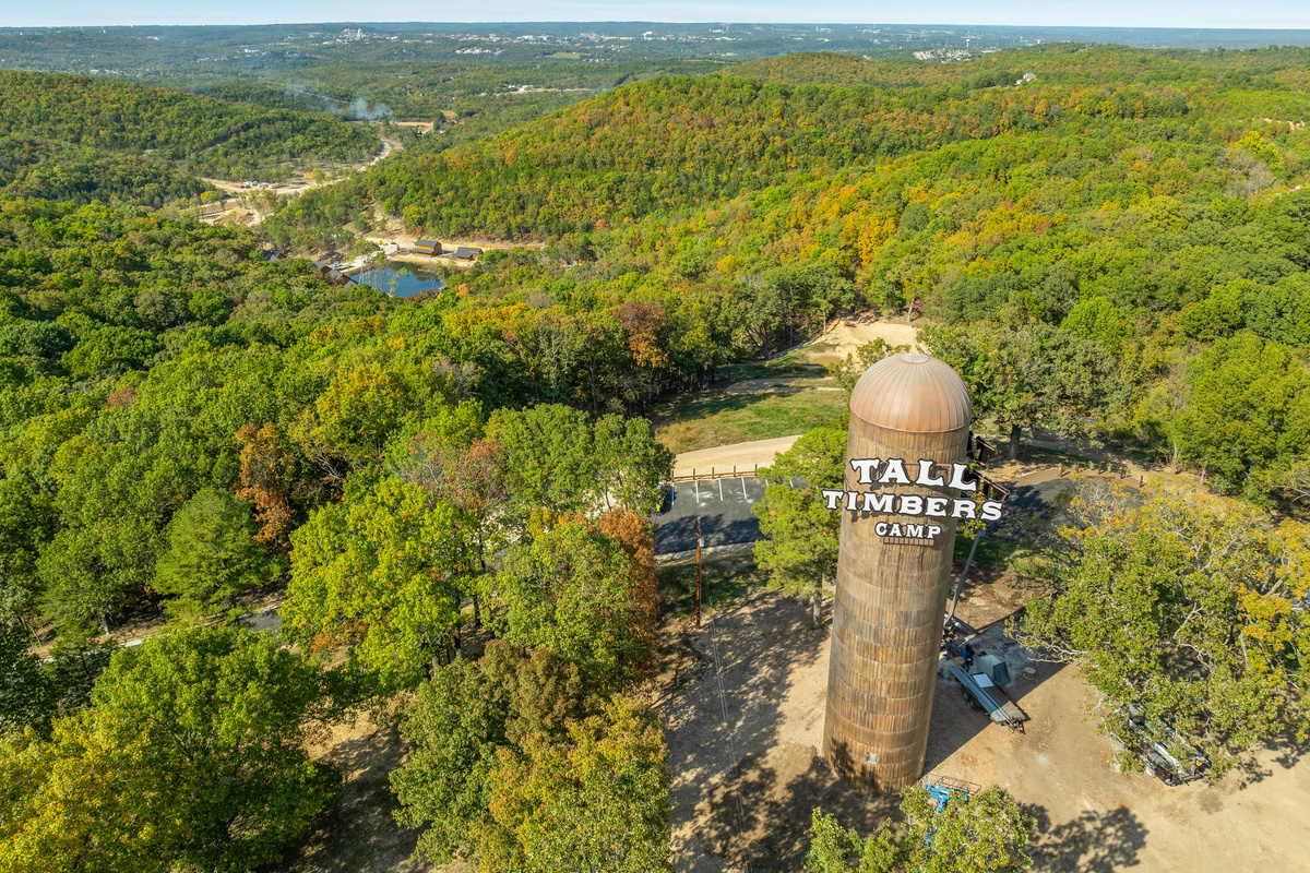 Reconnect with nature, Tall Timbers Camp sits nestled inside a peaceful Ozark conservation sanctuary near Branson.