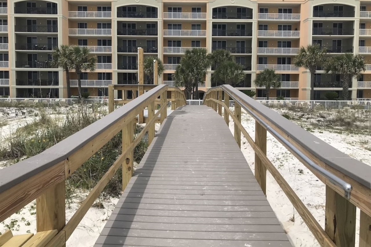 Azure - view from the beach 
