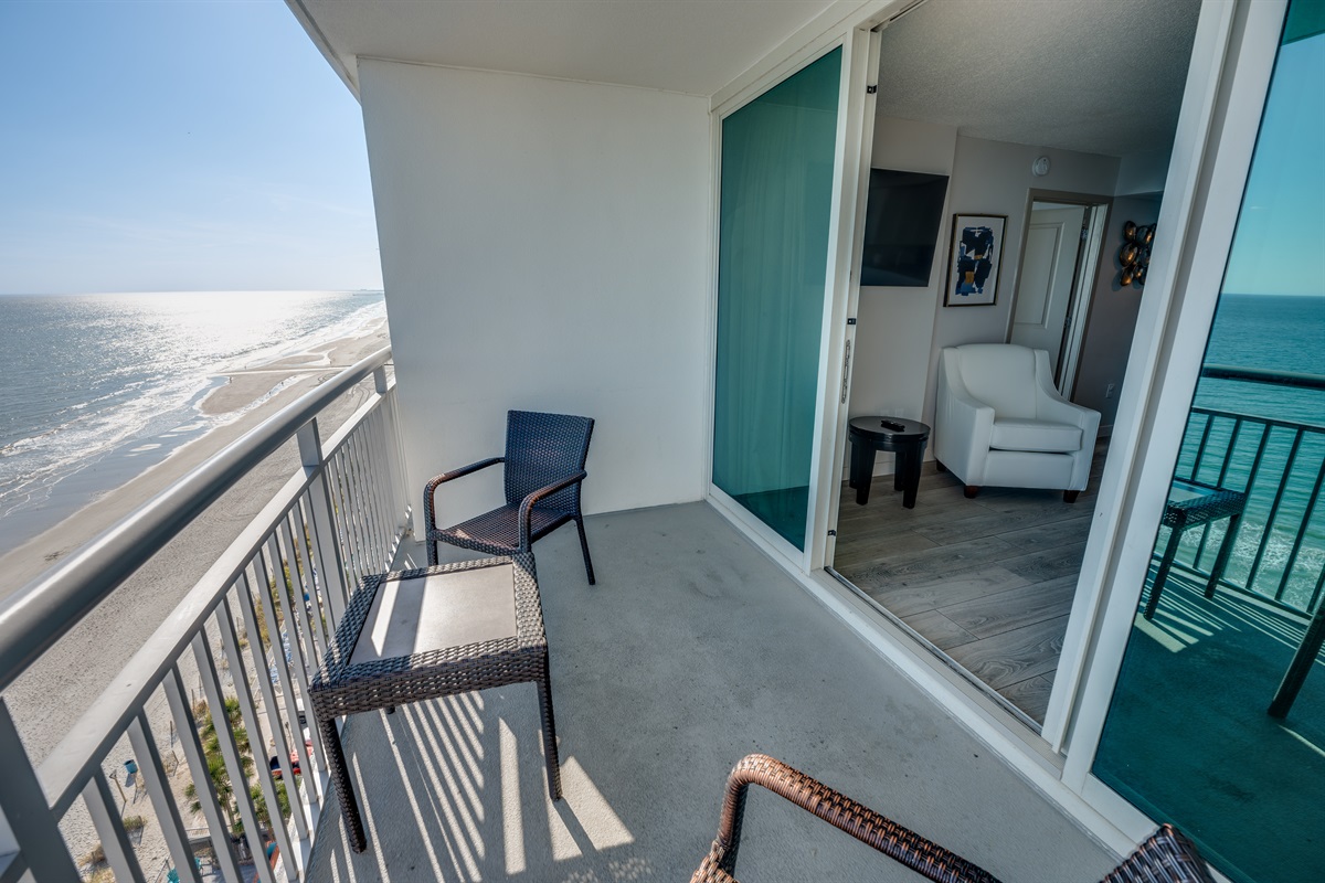 Breathtaking Views from Balcony!