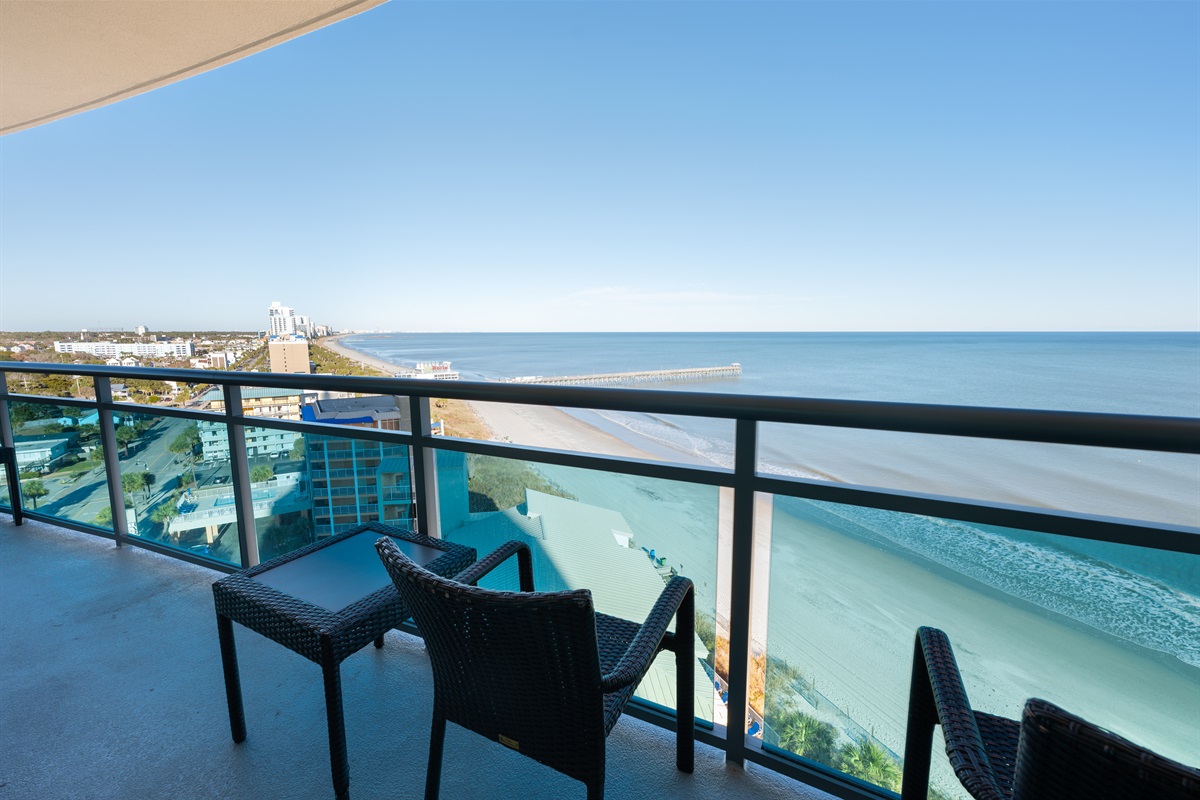 Breathtaking Views from Balcony!