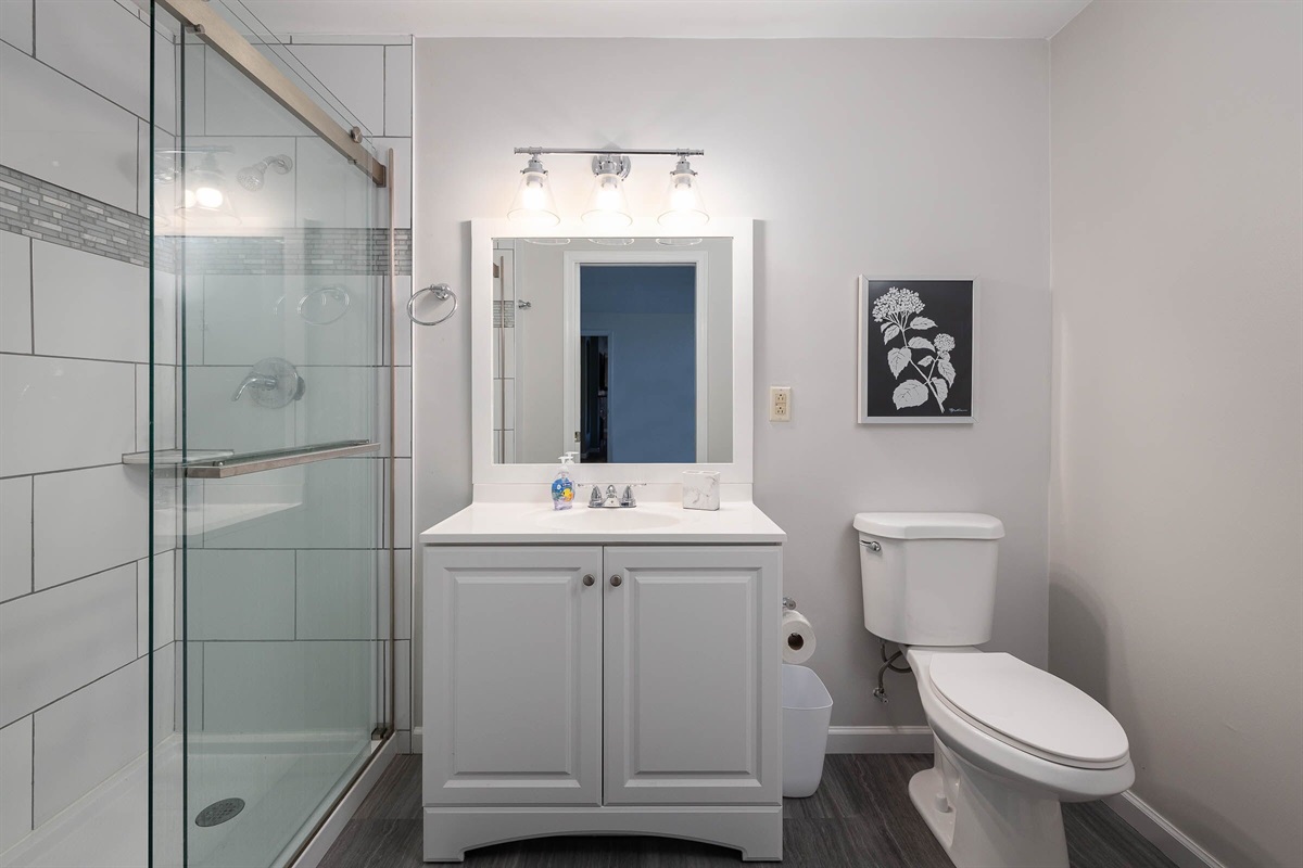 basement master bathroom