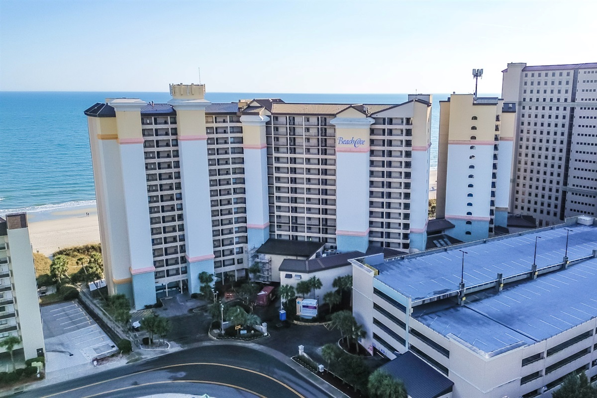 Beach Cove Aerial View