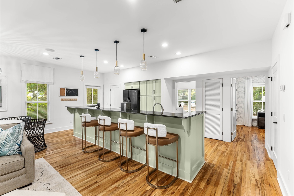 Bar stools for snacking or meals