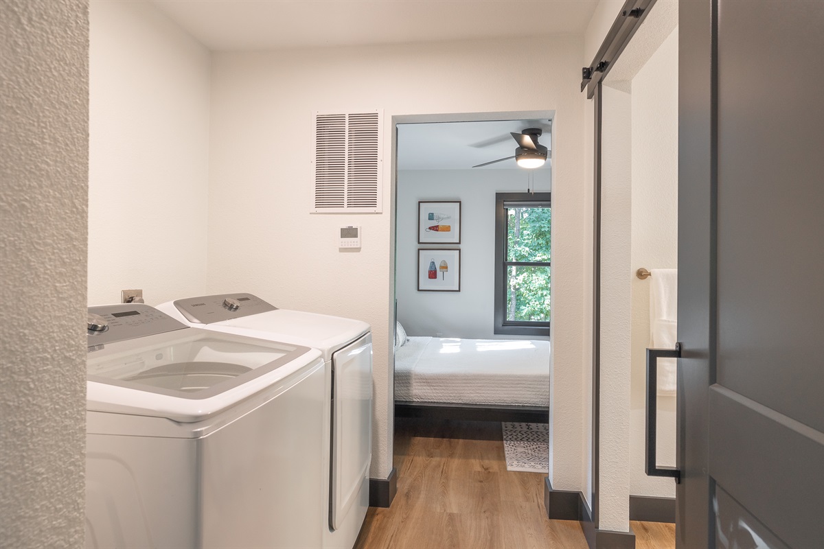 Washer and dryer