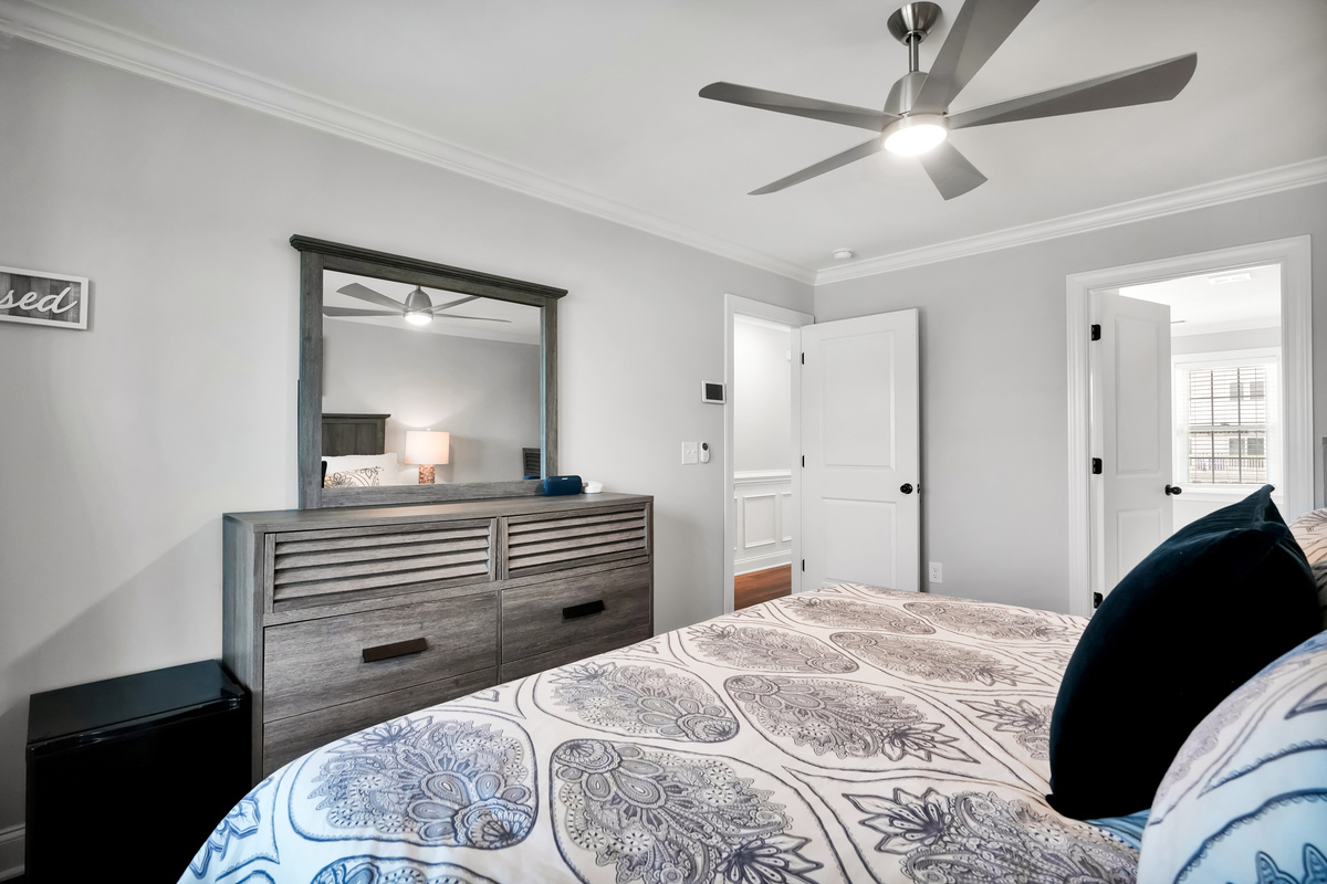 Bed linens provided