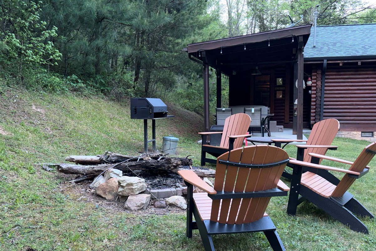 Fire pit area