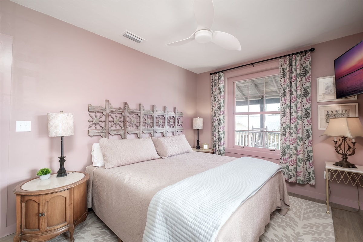 Guest Bedroom with King Sized Bed