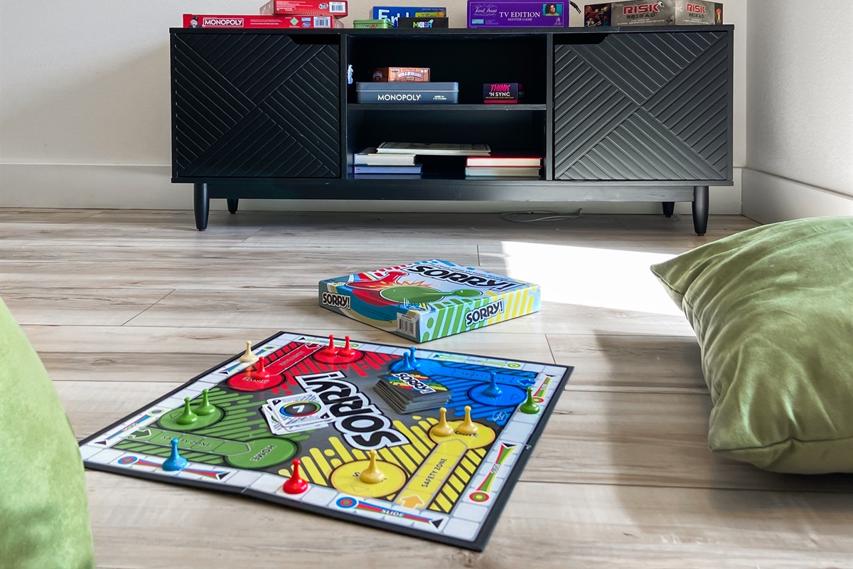 Plenty of games provided