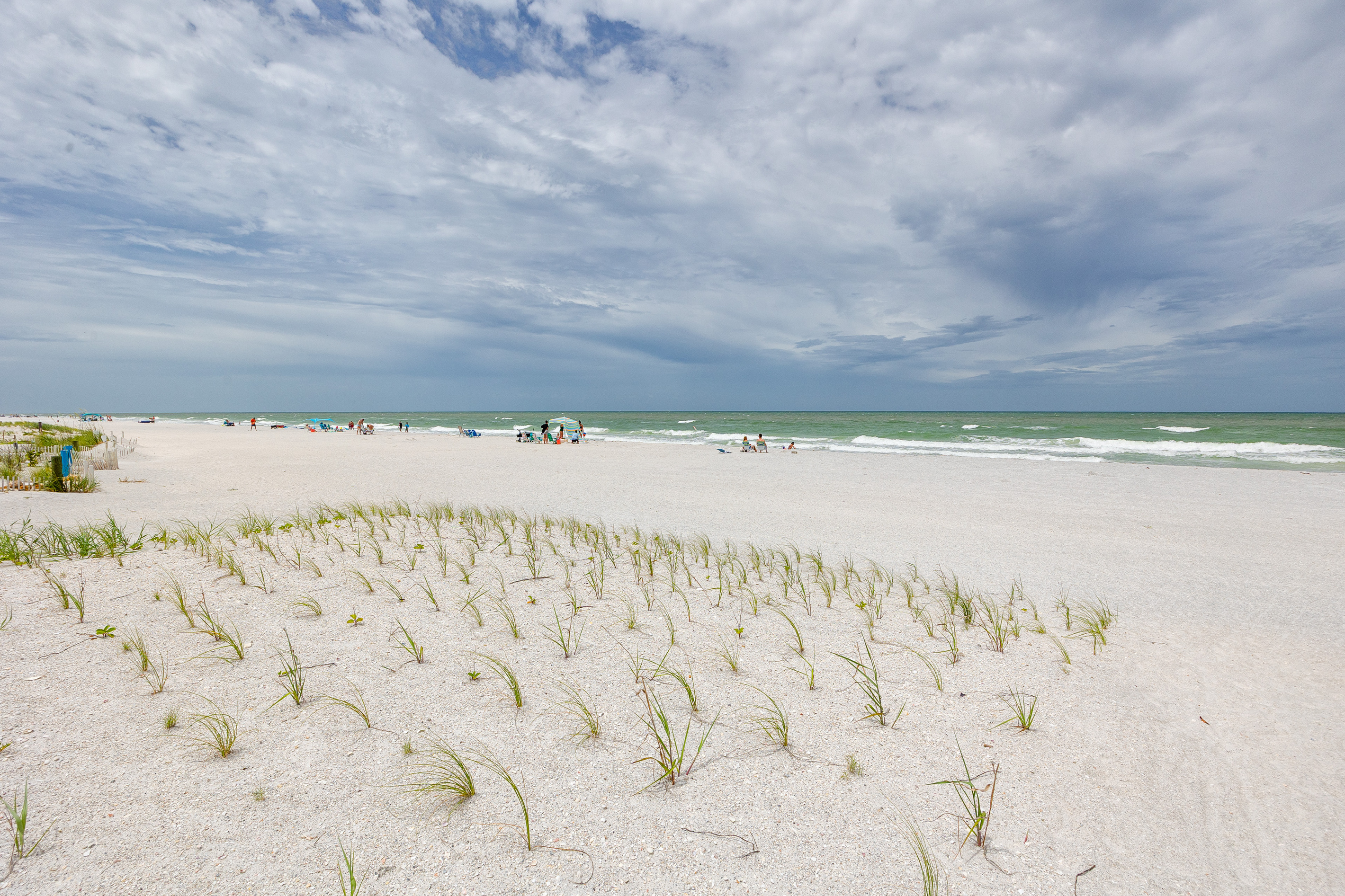 Literally only steps to the sand