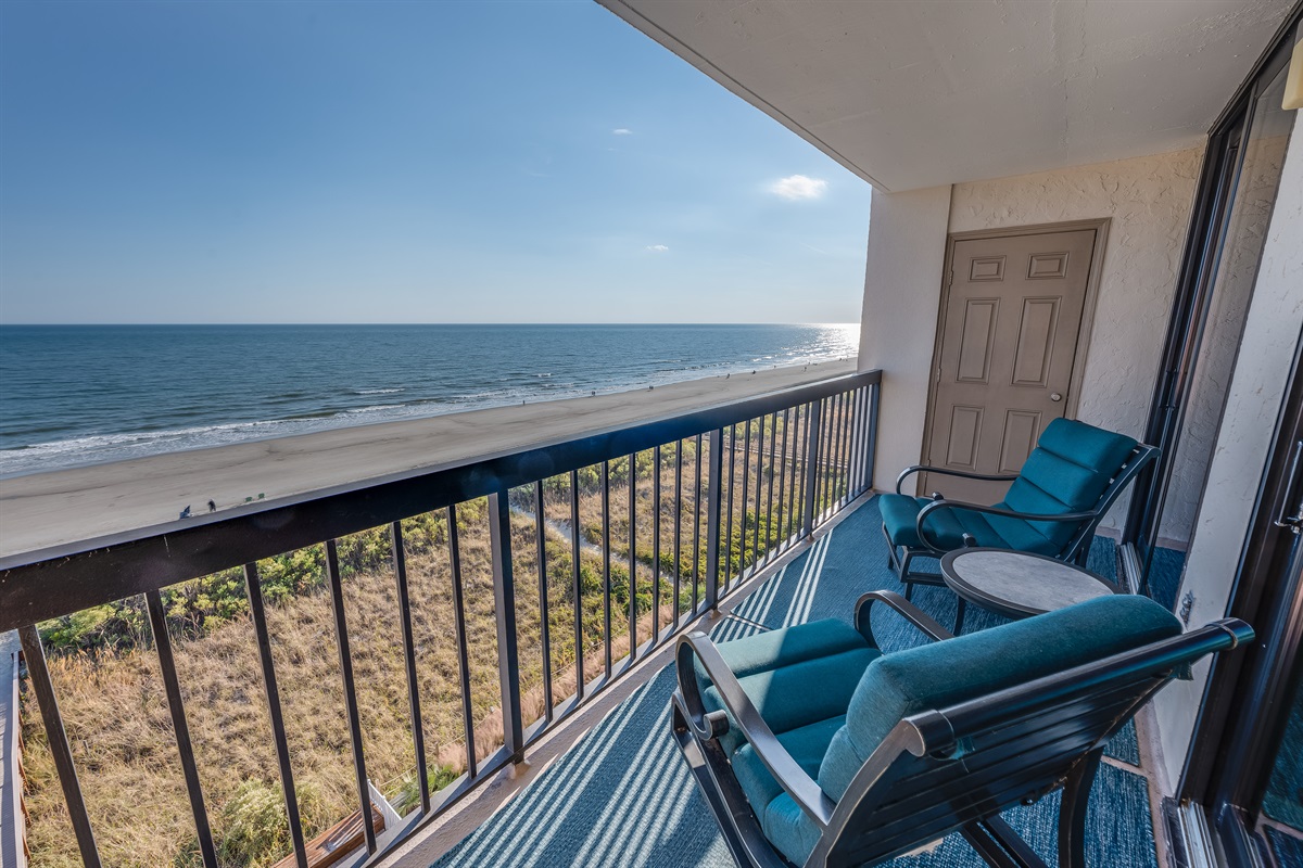 Amazing View from the Balcony!