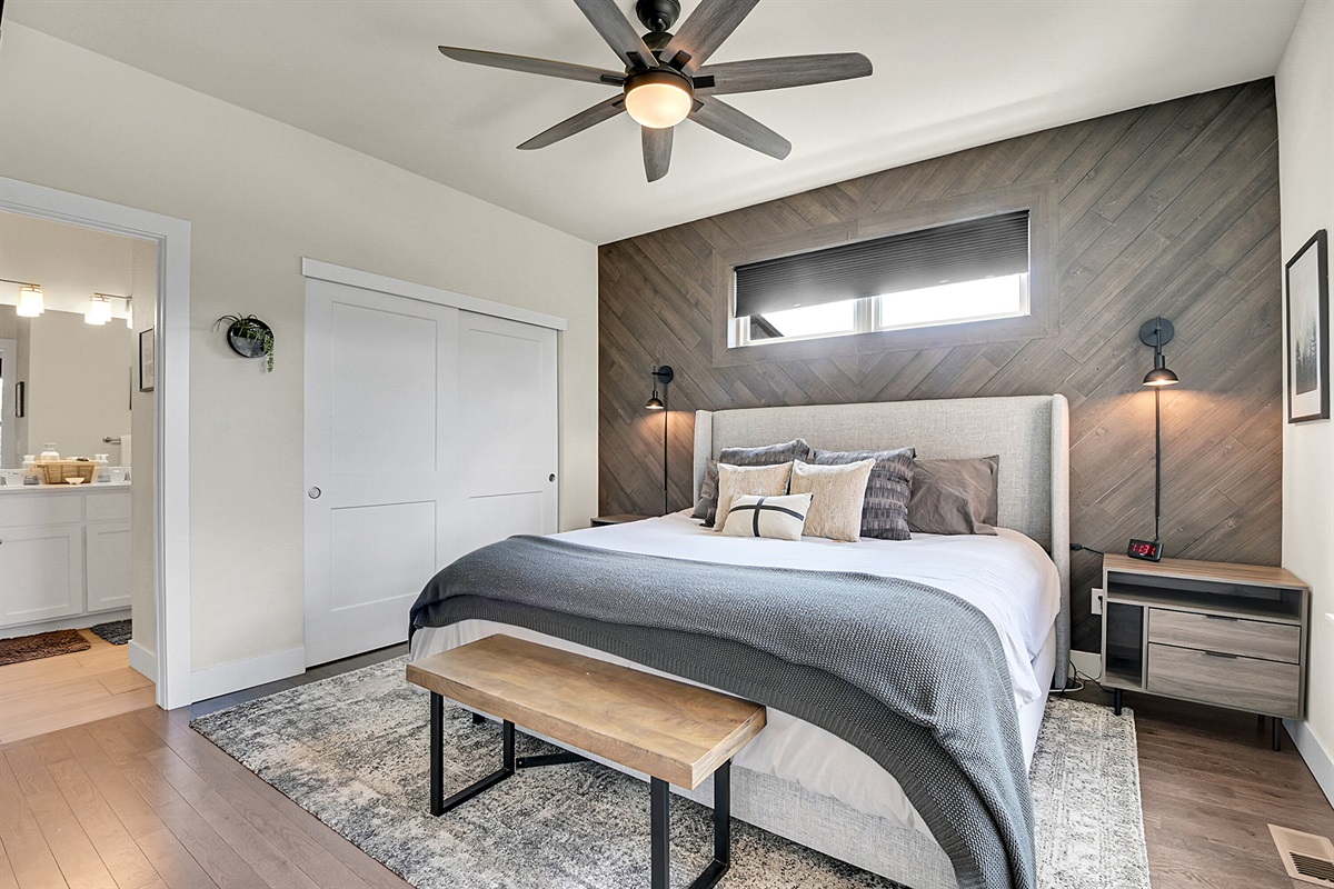 Wood Bedroom #1