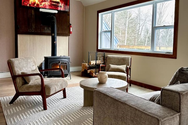 Unit B Living Room