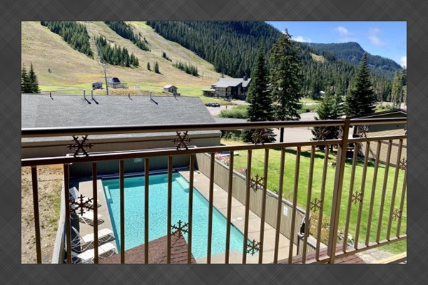 View from outside deck.