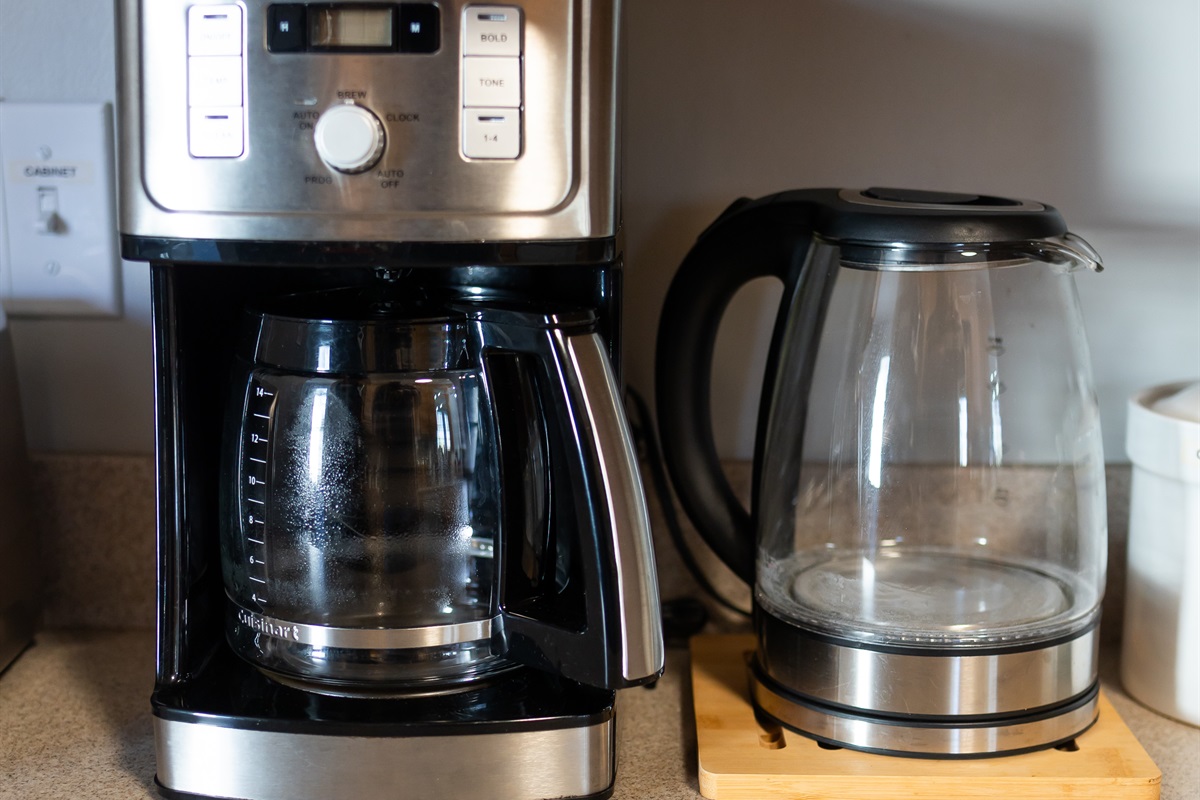 Cuisinart Coffee or Hot water kettle for your morning beverages