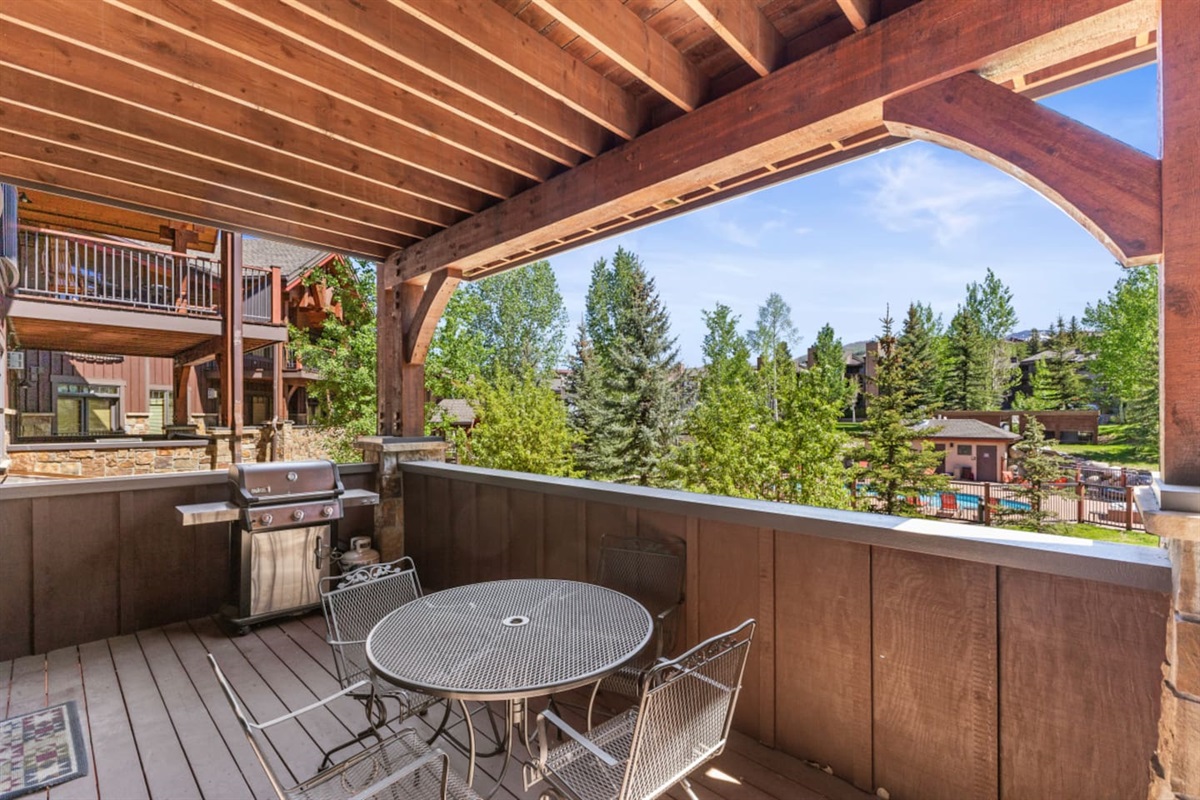 Deck with Views & Gas Grill