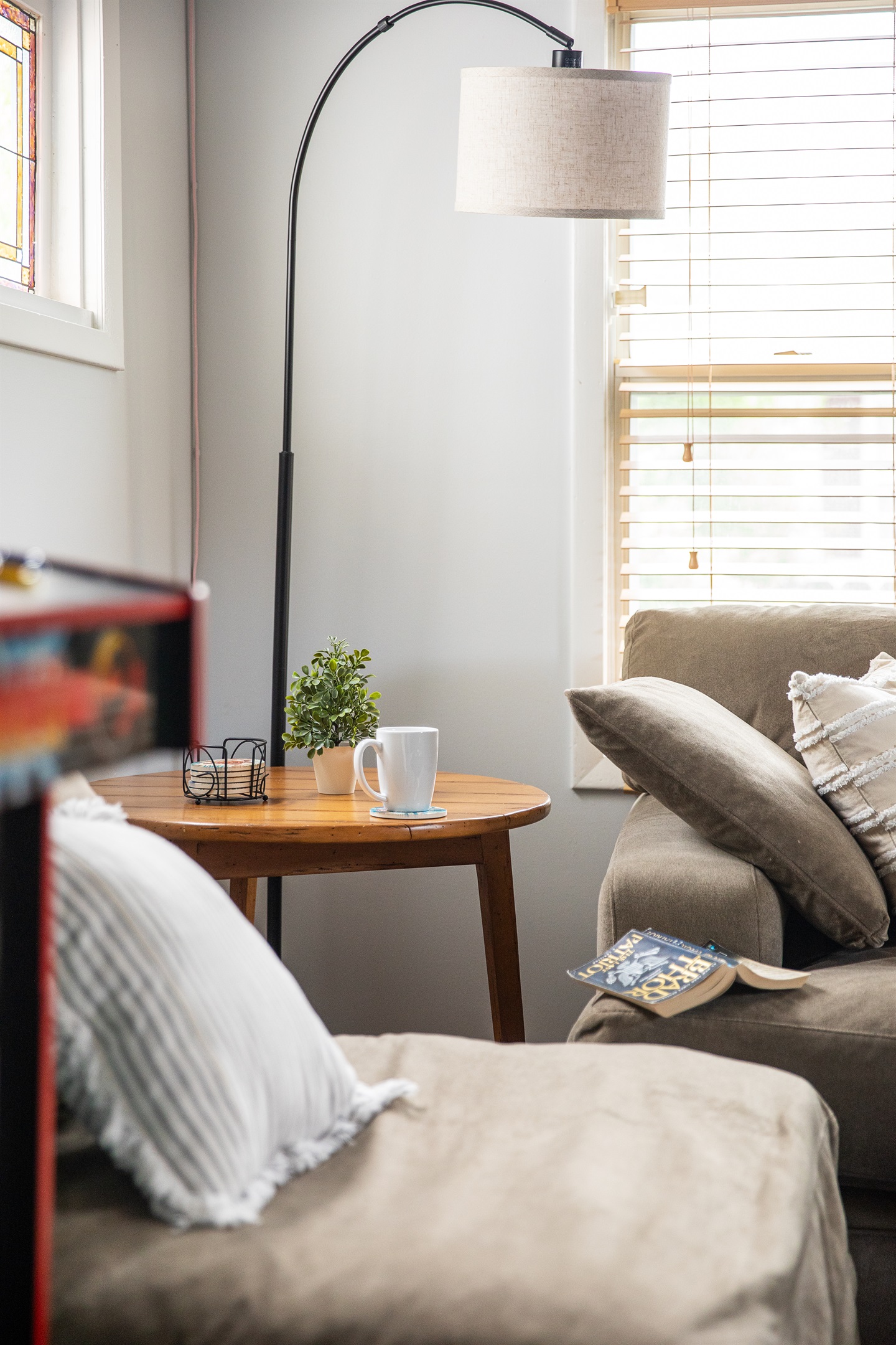 Sip coffee, sink into the sofa, and savor slow moments in a living space that feels instantly like home.