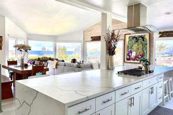 Kitchen Island facing out