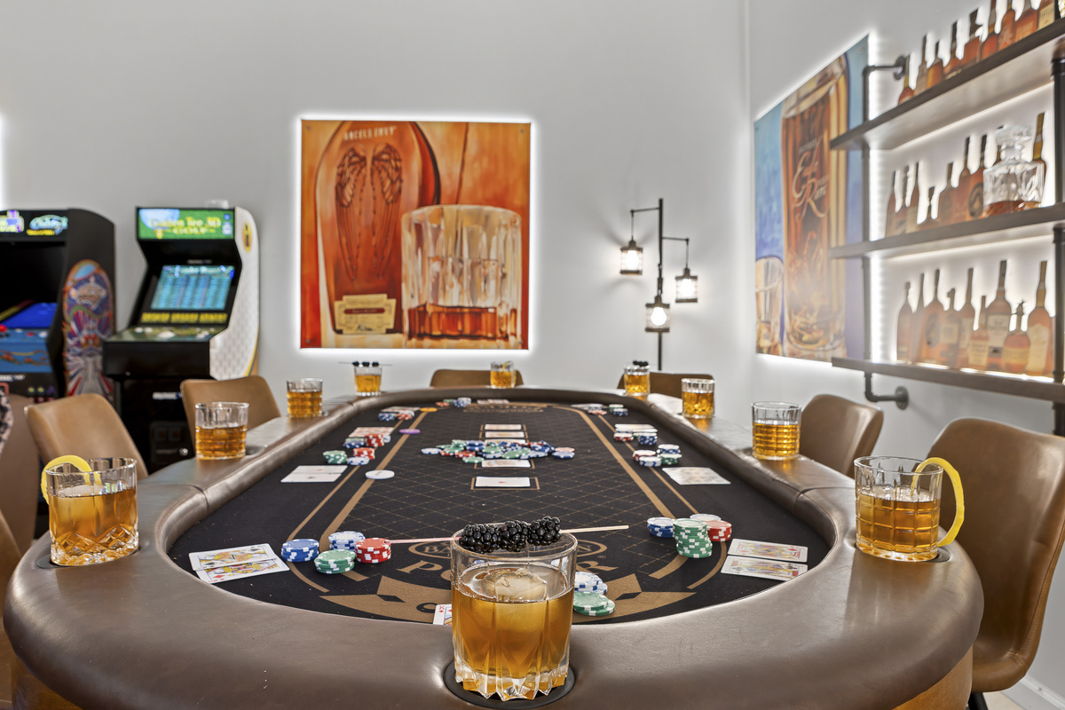Arcade or poker? At Rickhouse Run, the only hard choice is which game to play first.