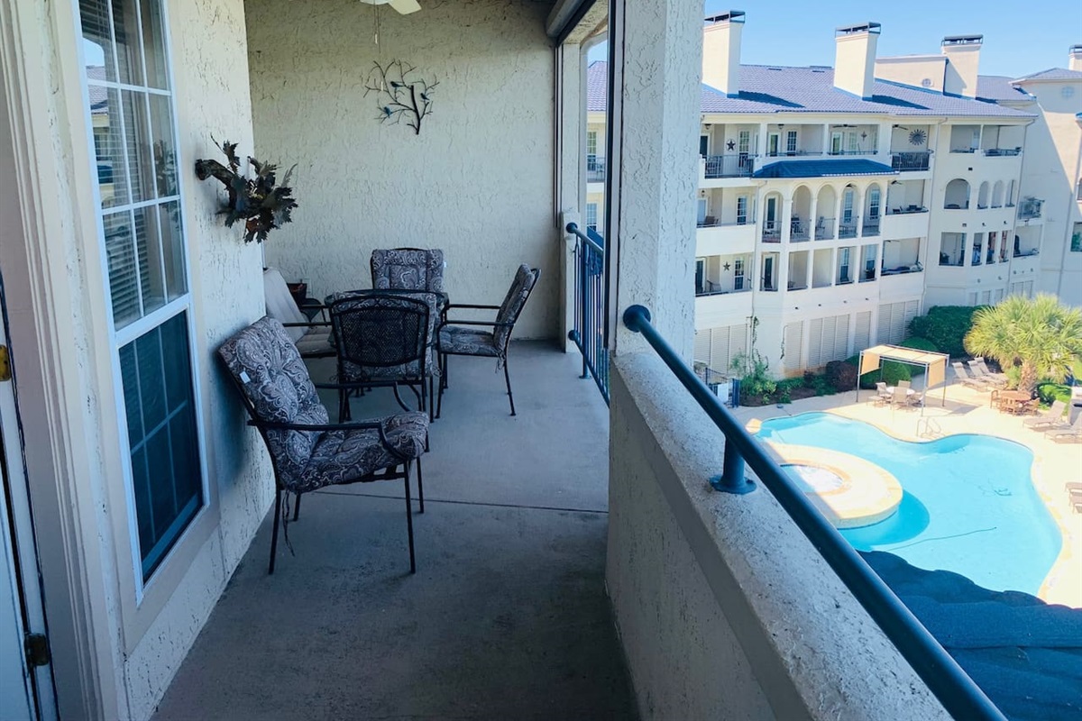 Patio Access from Living Area & Master Bedroom