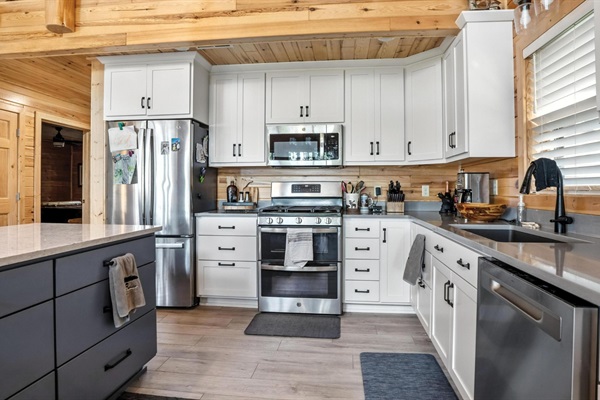 Cook, connect, and linger - a spacious kitchen designed for meals that bring everyone together