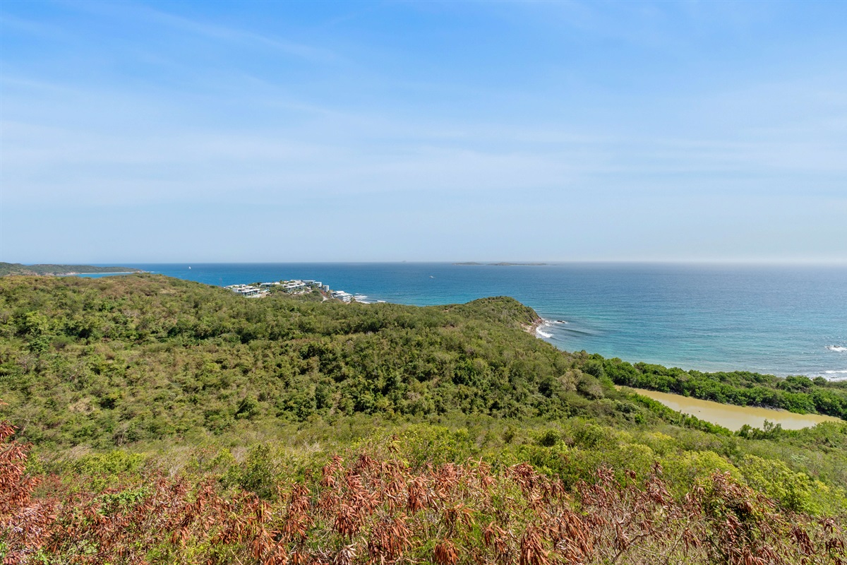 Outdoor dining space with picnic-style seating and sea breezes.