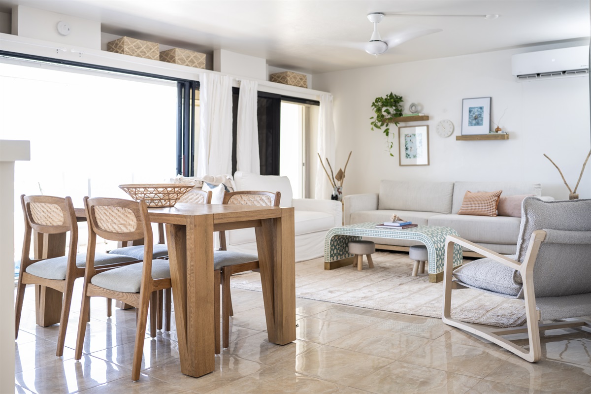 The perfect setting for an intimate meal or grand feast.