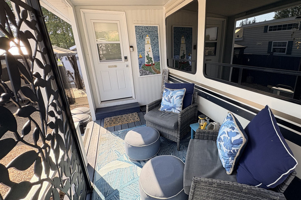 Relaxing Porch Sitting Area