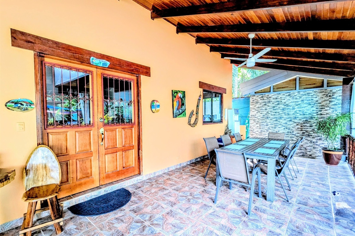Shared Patio Dining