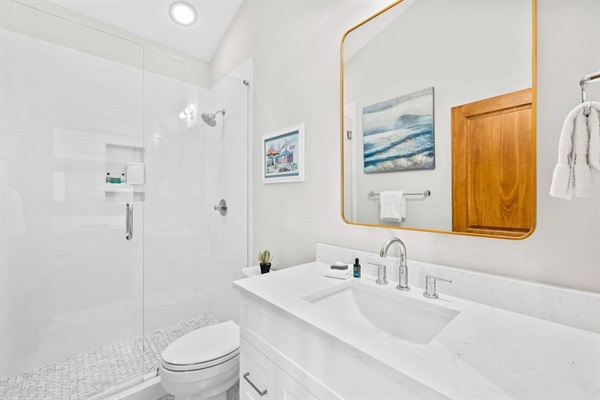 Carriage house bathroom