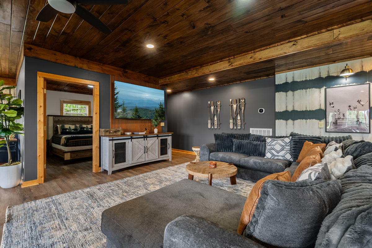 Big cozy couch