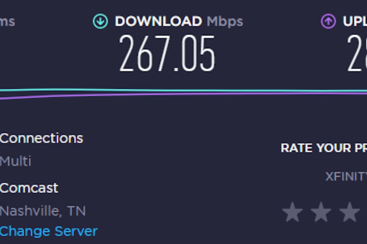 Fast internet! For all your business or streaming needs. 