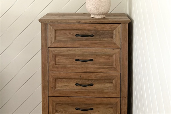Dressers in all king bedrooms so you can unpack and relax
