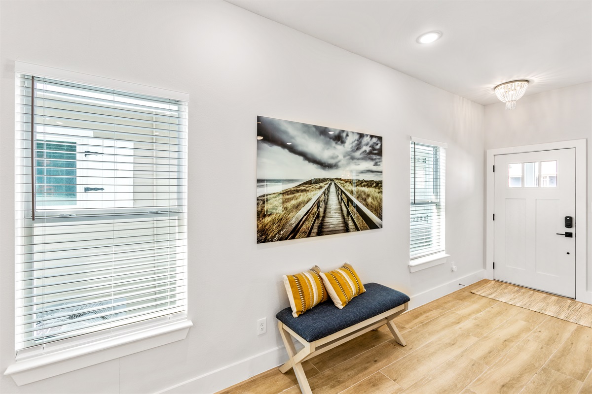 Take off your shoes and stay a while!