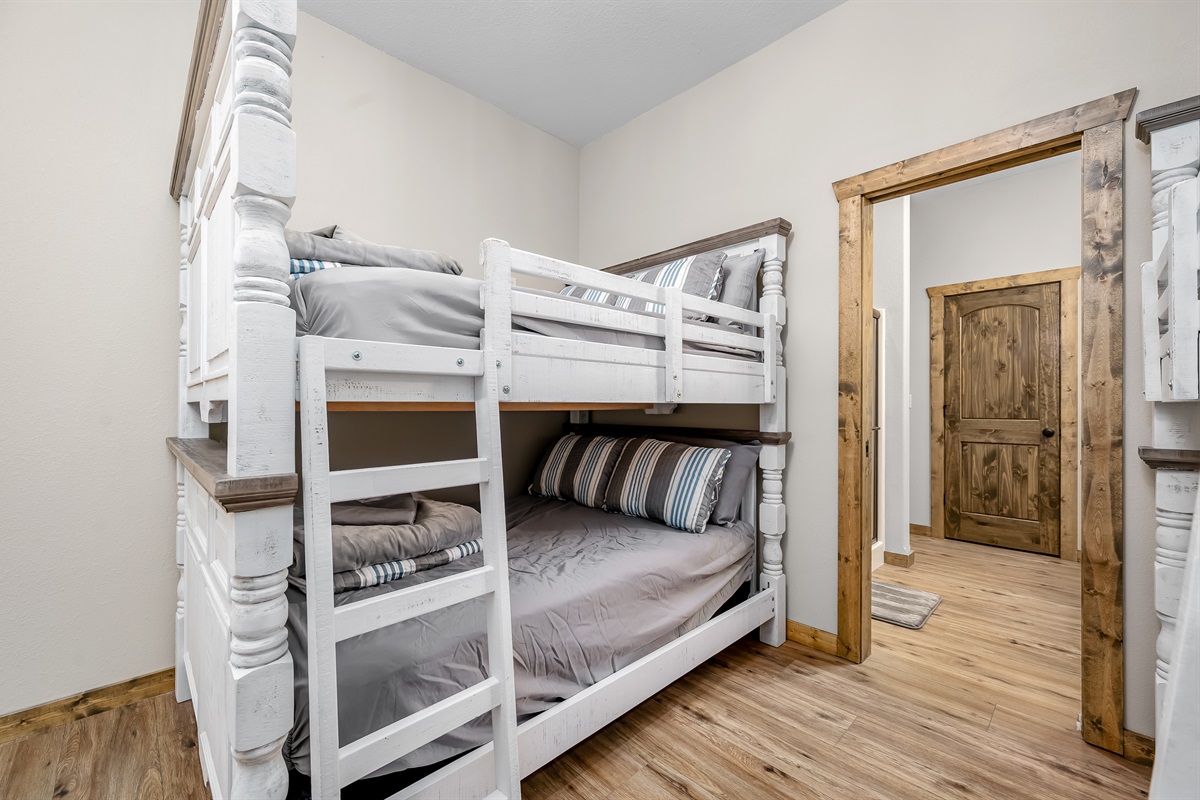 Lower level bunk room
