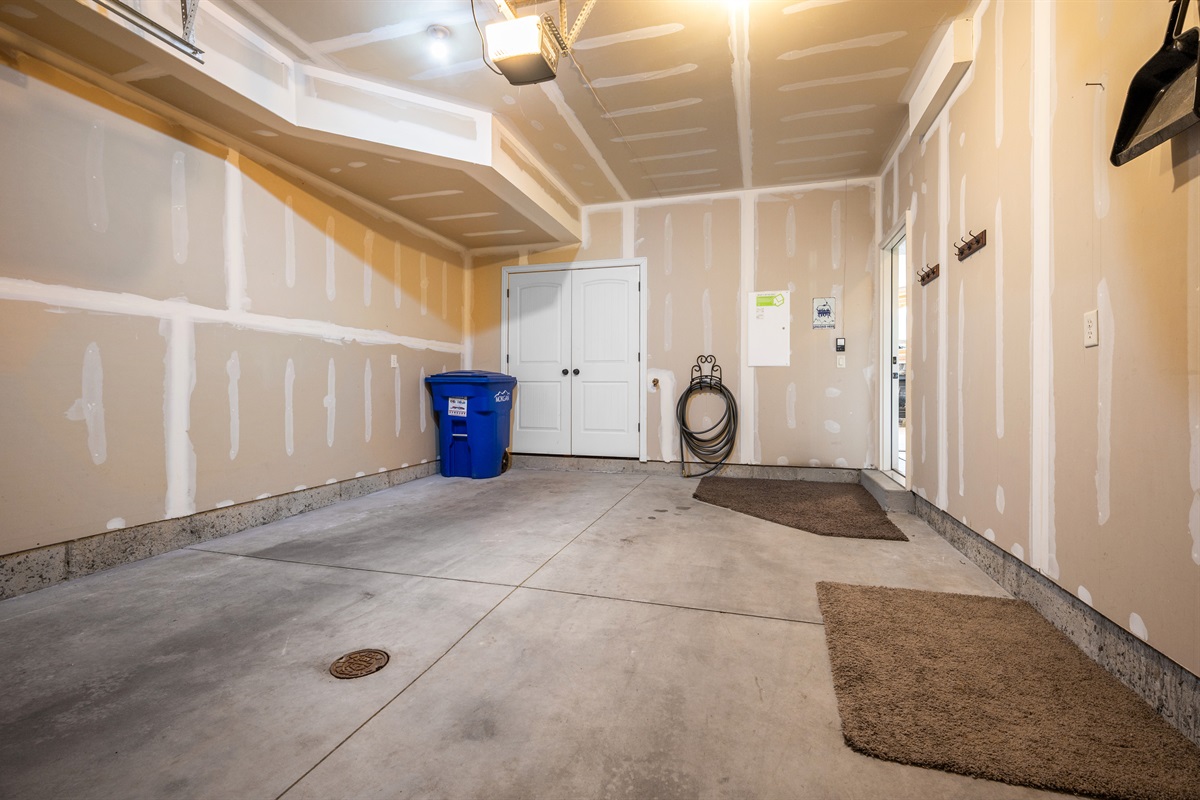 Plenty of room for one car and your adventure equipment.