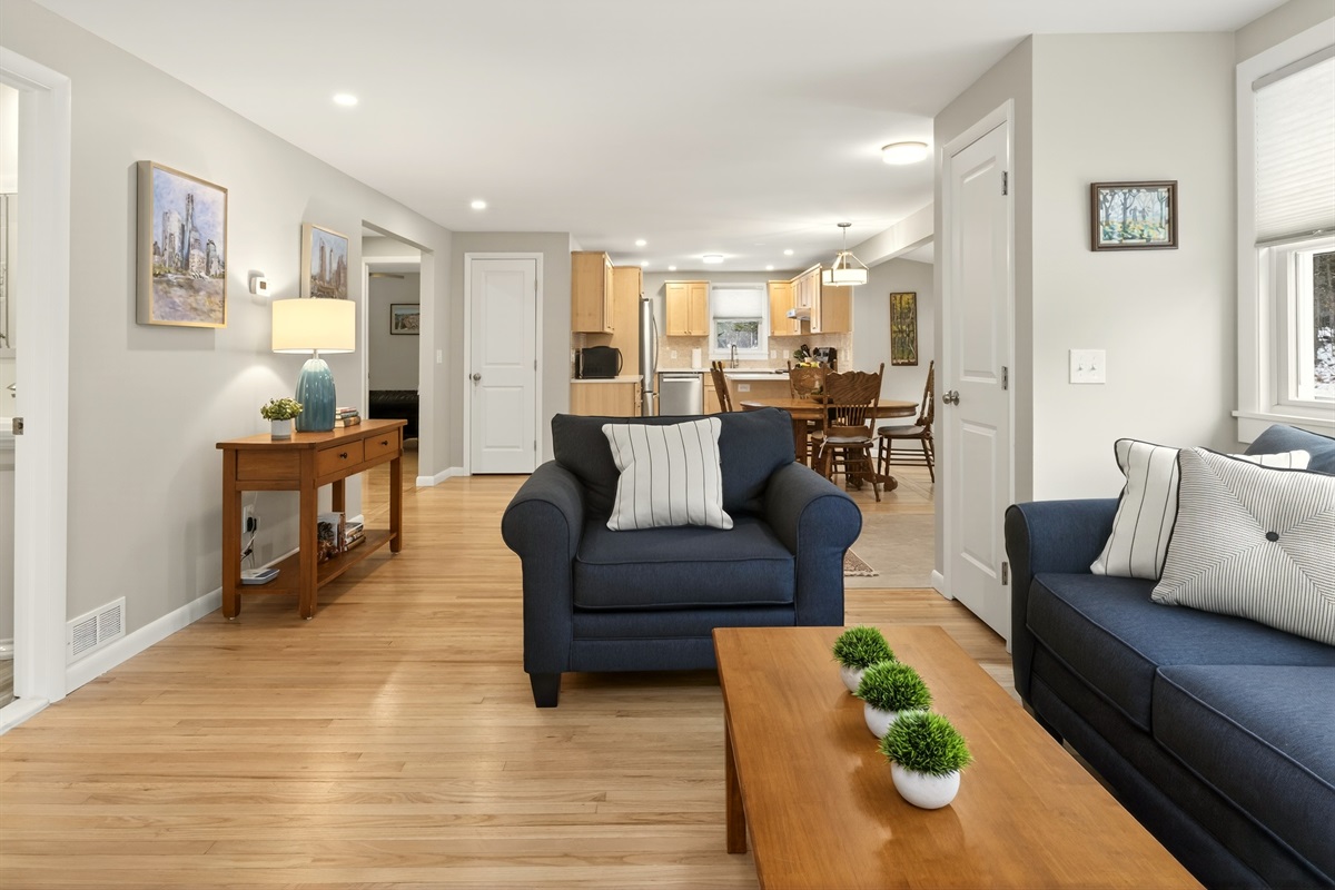 Open concept living space