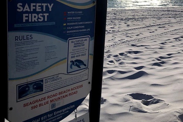 Just a 10-minute stroll from the turquoise waters of Blue Mountain Beach!  Plus discover 3 more secluded neighborhood entries—Gulf Point Rd, Seagrade Rd, and Blue Lake Rd—each offering picturesque coastal walkways and quiet, white-sand shores.