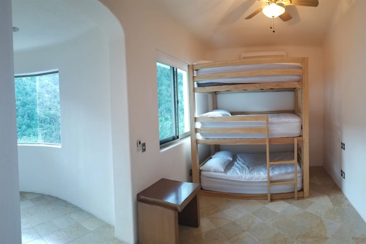 Bunk Room #3 (third floor, adjacent to Suite #1)