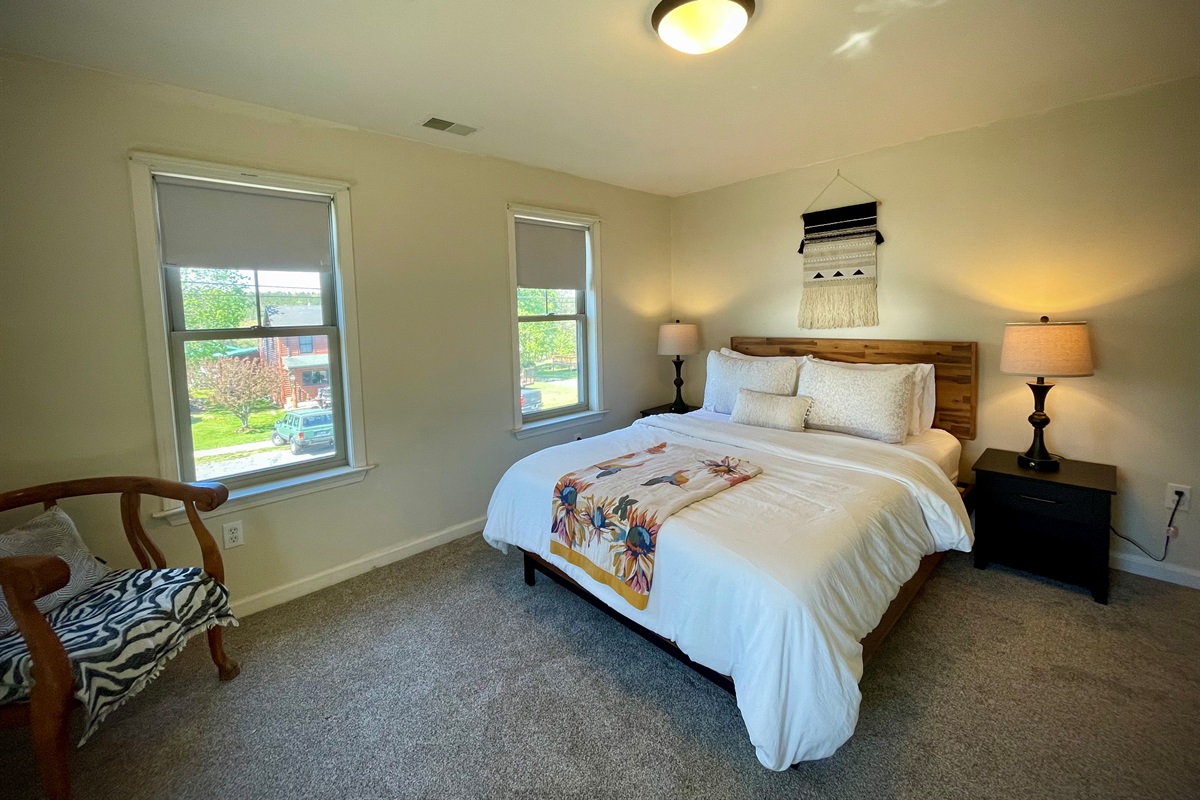 Larger Bedroom with Queen