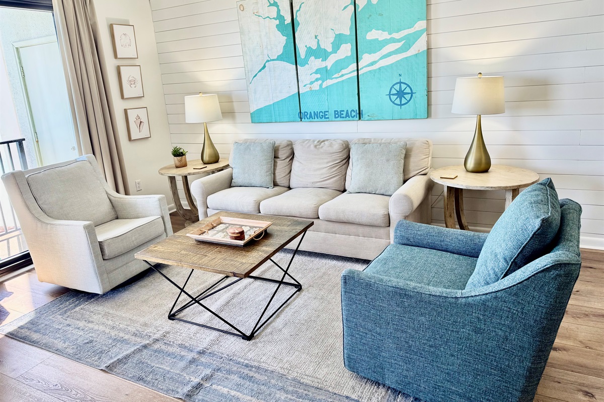 Great views from our coastal living room!