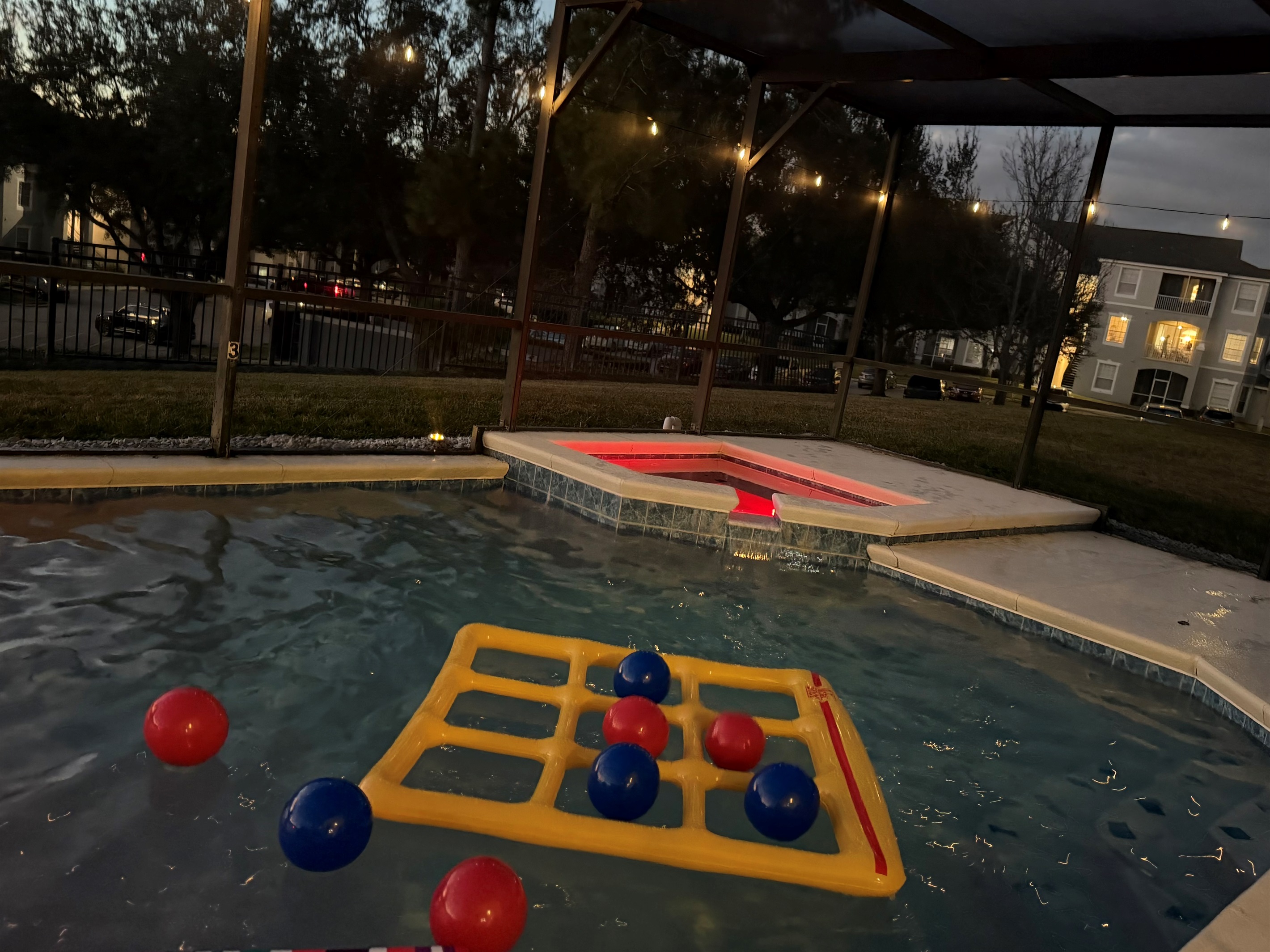 Poolside fun for all ages ☀️💦

Float, splash, and challenge each other to a game of poolside tic-tac-toe. From laid-back lounging to friendly competition, the pool toys keep the fun going long after the parks close. 🌴🏊‍♂️