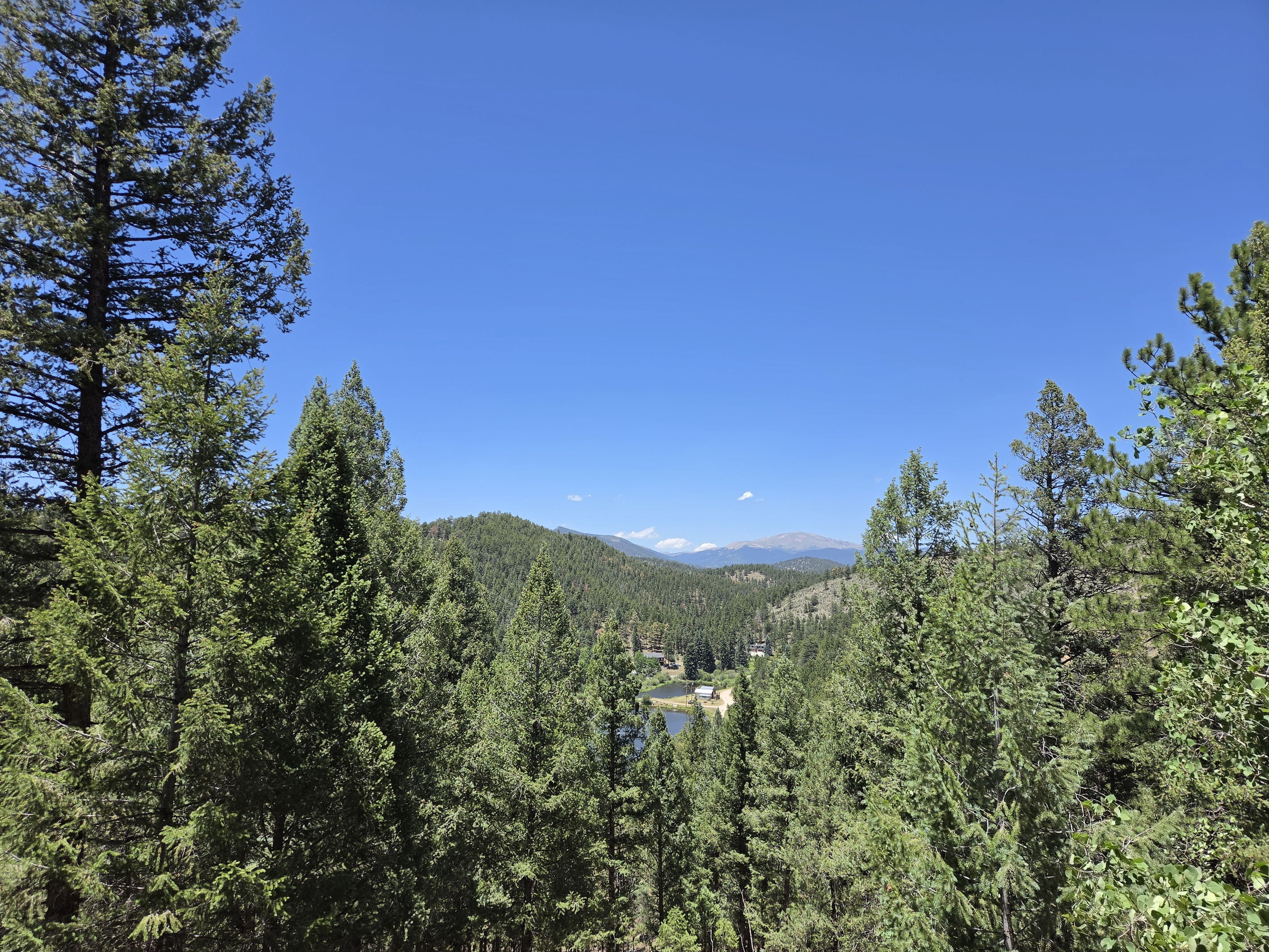 View from the deck